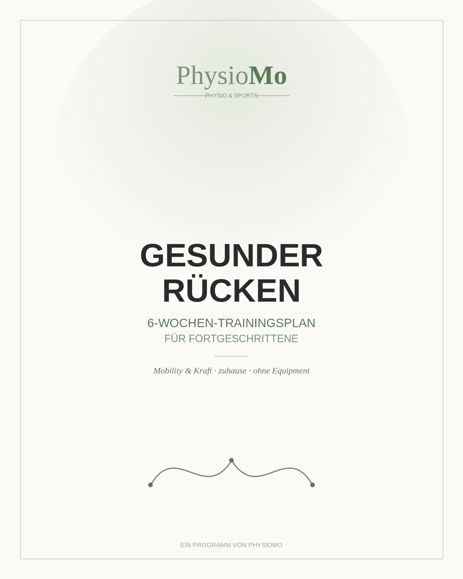 Gesunder Rücken – 6-Wochen-Trainingsplan für Fortgeschrittene ohne Equipment